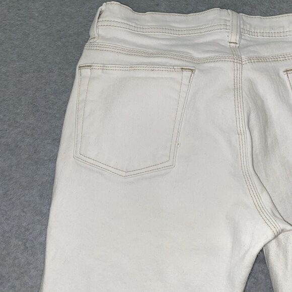 Y2K Ralph Lauren Jeans Co Whitney Jean Women’s 8 30” White Stretch Bootcut Denim - Picture 10 of 16